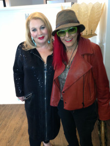 Helen Yarmak and Patricia field